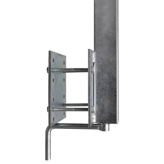 vidaXL Boat Trailer Double Roller Bow Support Set of 2 23.2"-33.1"-1