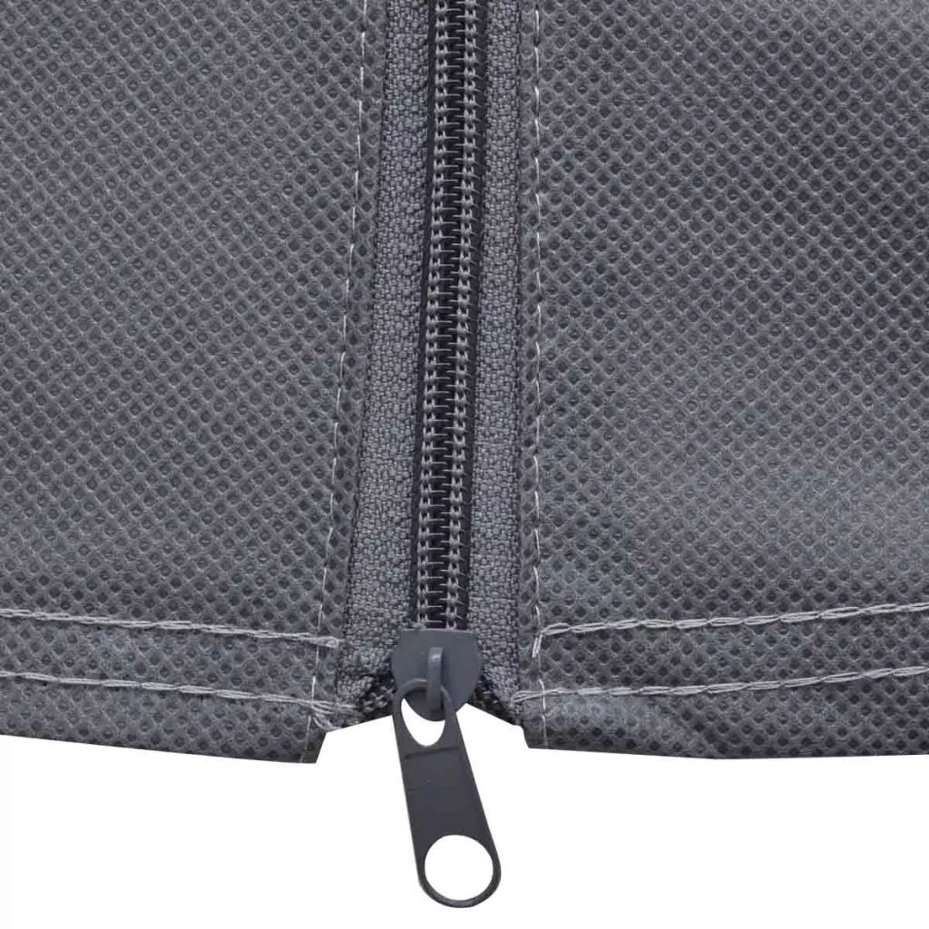 vidaXL RV Cover Caravan Top Cover Breathable Motorhome Protective Cover Gray-2